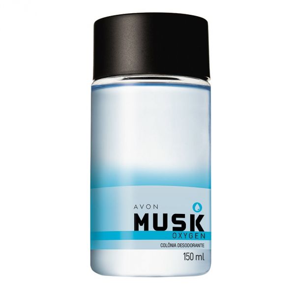 Musk Oxygen Colônia Desodorante Splash. 150 m