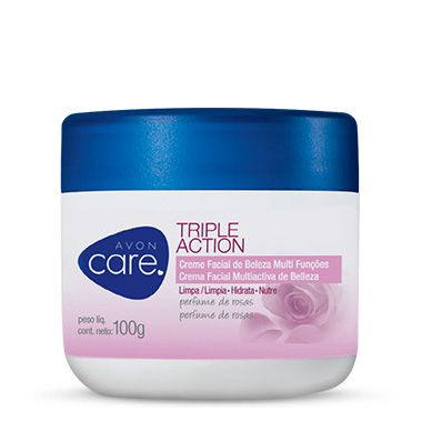 Avon Care Triple Action Creme Facial de Beleza Multi Funções