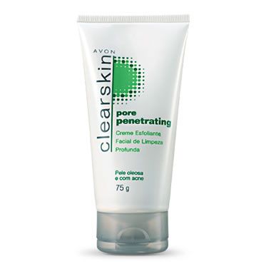 Clearskin Creme Esfoliante Facial de Limpeza Profunda. 75 g