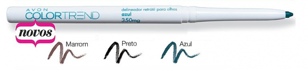 Delineador Retrátil para Olhos. 350 mg