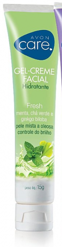 Gel-Creme Facial Hidratante Controle do Brilho. 15 g