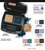 Ultra Color Duo de Sombras para Olhos. 2 g