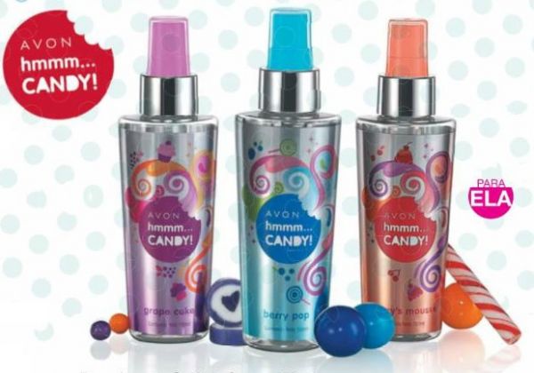 Avon Hmmm... Candy! Desodorante Colônia Spray. 150 ml