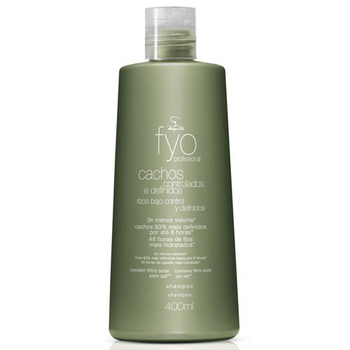 Fyo Profissional Cachos Controlados e Definidos Shampoo 400 ml