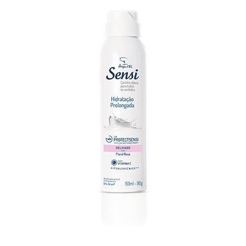 Sensi Desodorante Aerossol Antitranspirante 48h Delicado / Floral Rosa 150 ml