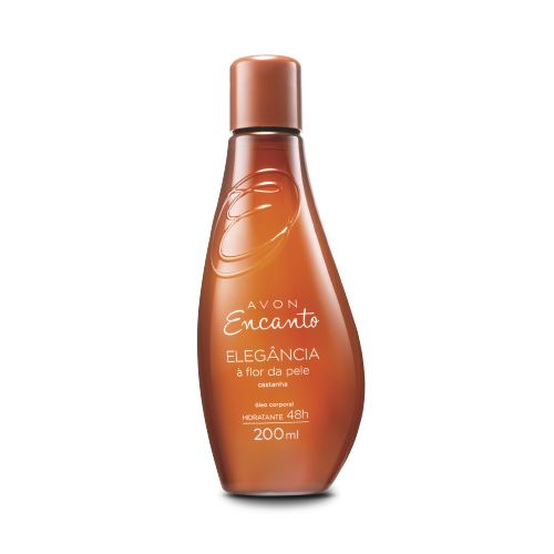 Encanto Óleo Corporal Elegância - Castanha. 200 ml