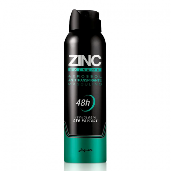 Zinc Extreme Desodorante Aerossol Antitranspirante Masculino 48h 150 ml / 90 g