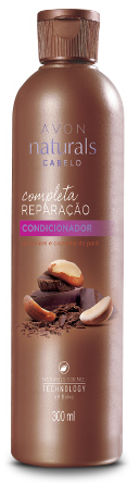 Avon Naturals Chocolate e Castanha do Pará Condicionador Completa Reparação. 300 ml