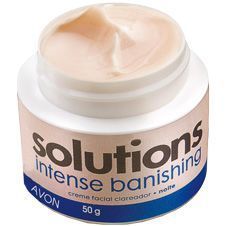 Solutions Intense Banishing Creme Facial Clareador Noite.50g