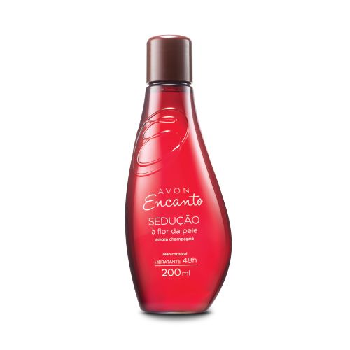 Encanto Óleo Corporal Sedução - Amora Champagne. 200 ml