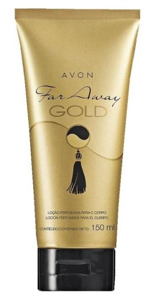 Far Away Gold Loção Perfumada para o Corpo. 150 ml