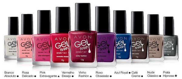 Avon Color Gel Finish Esmalte 7 em 1. 12 g