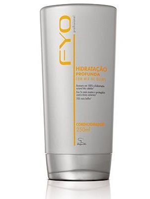 Fyo Profissional Condicionador Hidratação Profunda Com Mix de Óleos. 250 ml