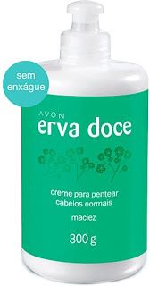 Erva Doce Creme para Pentear. 300 g