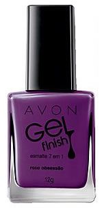 Gel Finish Esmalte 7 em 1 Roxo Obsessão. 12 g