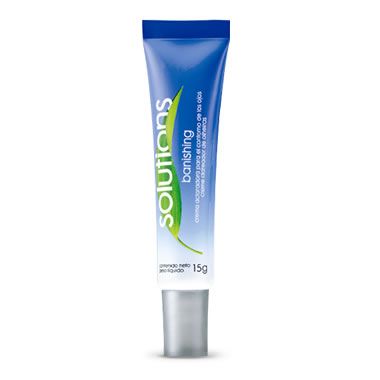 Solutions Banishing Creme Clareador de Olheiras. 15 g