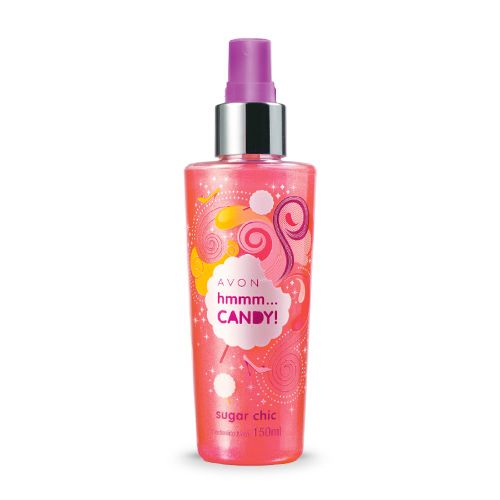 Avon Hmmm... Candy! Sugar Chic Desodorante Colônia Spray. 150 ml