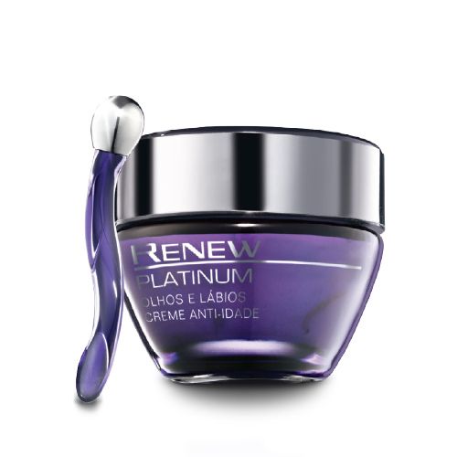 Renew Platinum Olhos e Lábios Creme Anti-idade. 15 g