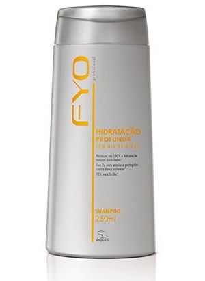 Fyo Profissional Shampoo Hidratação Profunda Com Mix de Óleos. 250 ml