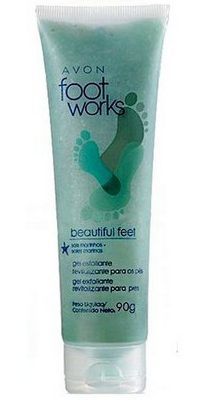 Foot Works Gel Esfoliante Revitalizante para os Pés. 90 g