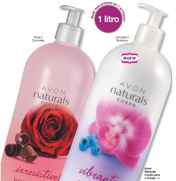 Naturals Loção para o Corpo. 1 Litro