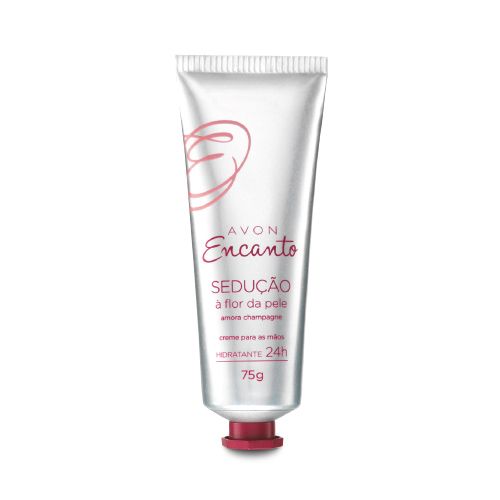 Encanto Creme para as Mãos Sedução - Amora Champagne. 75 g