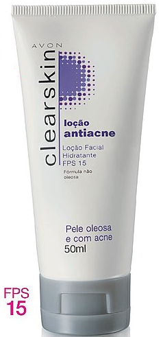 Clearskin Loção Facial Hidratante FPS 15. 50 ml