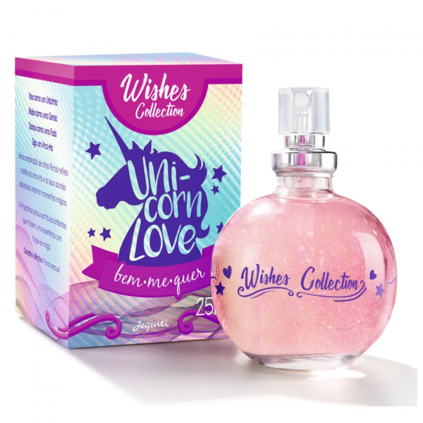 Bem-me-quer Unicorn Love Wishes Collection Colônia Feminina 25 ml