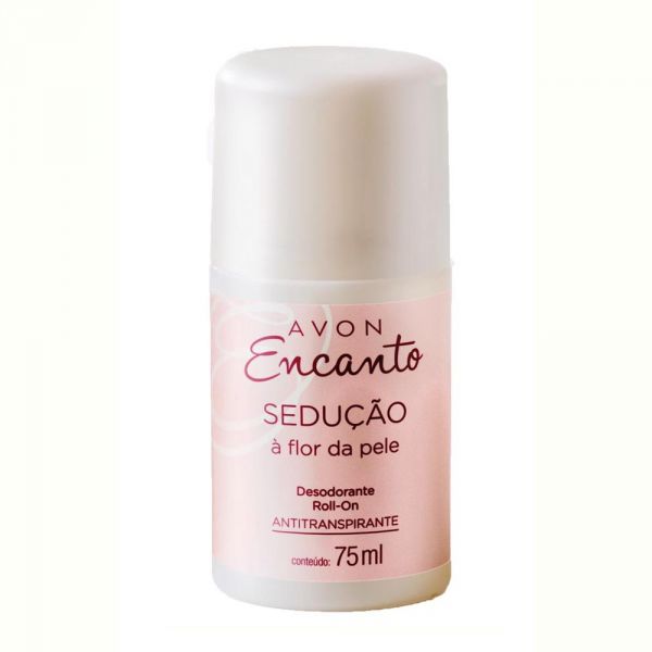 Encanto Sedução Desodorante Roll-On Anitranspirante - Amora. 75 ml