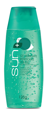 Gel Hidratante Refrescante Pós-Sol. 120 g