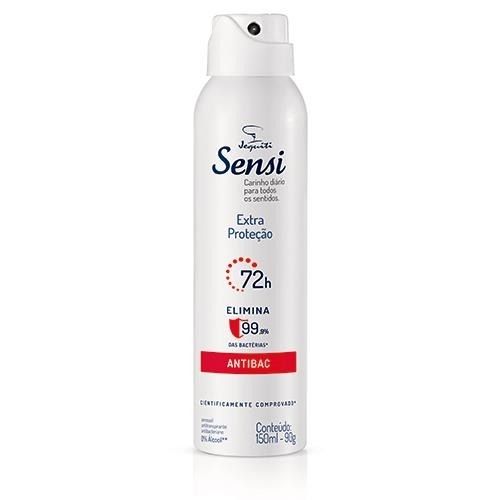 Sensi Desodorante Aerossol Antitranspirante 72h Antibac 150 ml