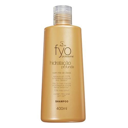 Fyo Profissional Shampoo Hidratação Profunda Com Mix de Óleos. 400 ml