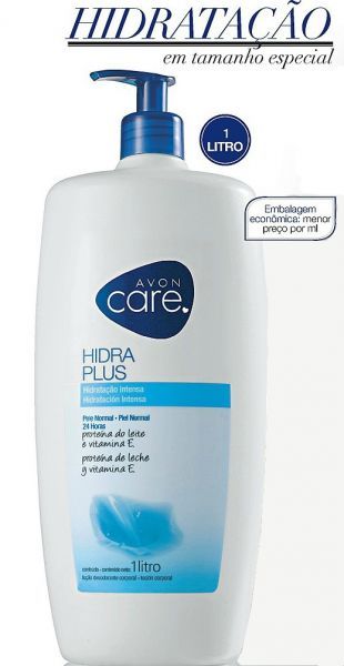 Care Hidra Plus Loção Desodorante Corporal. 1 Litro