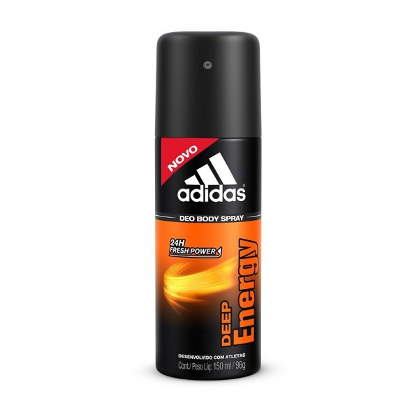 Adidas Deep Energy Desodorante Aerosol para o Corpo. 150 ml