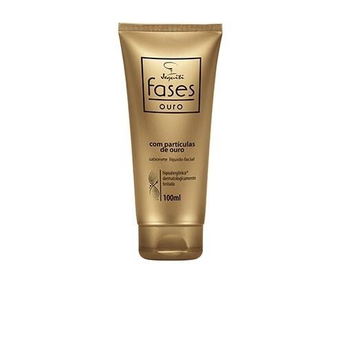 Fases Ouro Sabonete Líquido Facial com Partículas de Ouro 100 ml