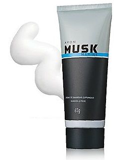 Musk Marine Creme de Barbear Espumoso. 65 g