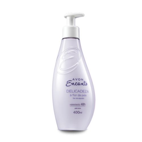 Encanto Loção Corporal Delicadeza - Flor de Algodão. 400 ml